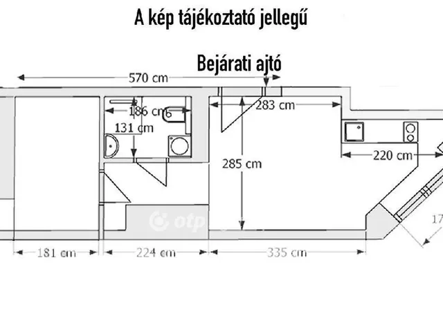 Eladó lakás Budapest VII. kerület 24 nm
