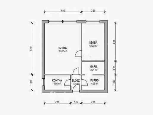 Eladó lakás Budapest XIV. kerület 46 nm