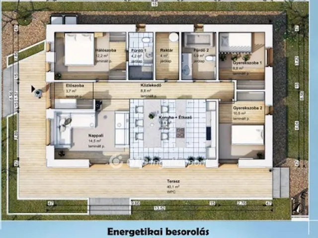 Eladó ház Erdőkertes 98 nm