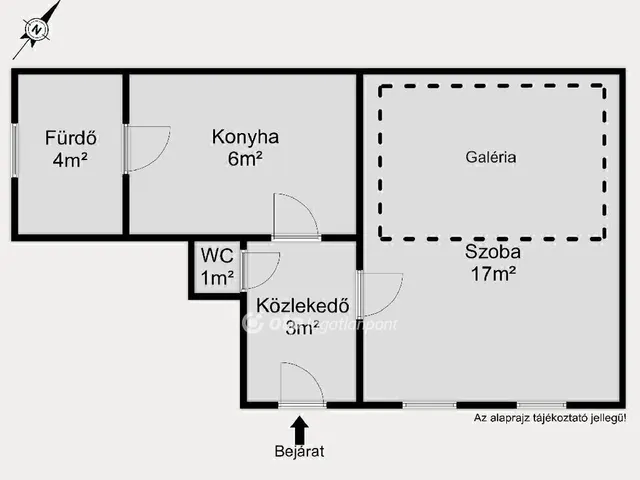 Eladó lakás Budapest VII. kerület 31 nm