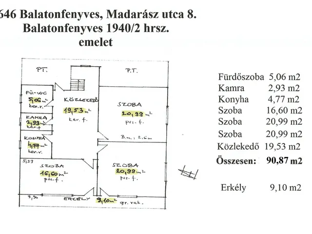 Eladó ház Balatonfenyves, Madarász utca 8. 230 nm