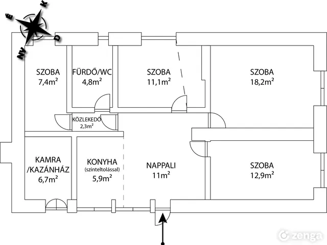 Eladó ház Domaszék 120 nm