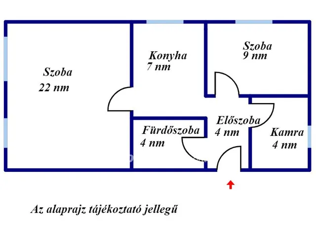 Eladó lakás Sarkad 50 nm