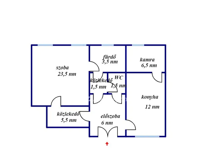 Eladó lakás Gyula 60 nm