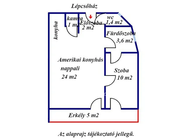 Eladó lakás Gyula 45 nm