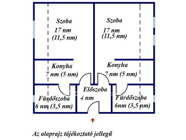 Eladó lakás Gyula 64 nm