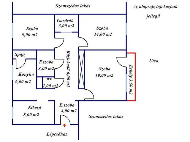 Eladó lakás Békéscsaba 76 nm