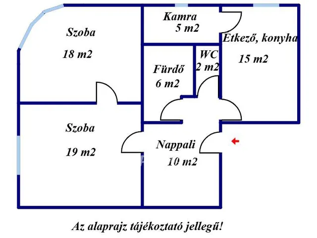 Eladó lakás Békéscsaba 75 nm