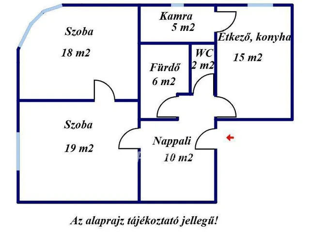 Eladó lakás Békéscsaba 75 nm