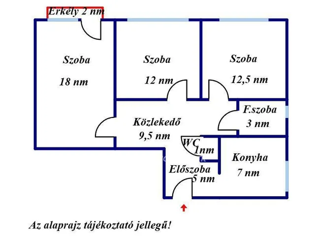 Eladó lakás Gyula 70 nm