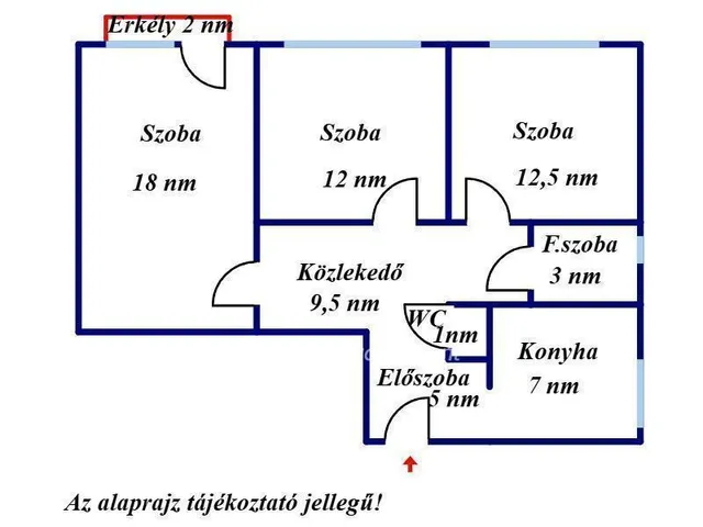 Eladó lakás Gyula 70 nm