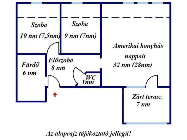 Eladó lakás Gyula 73 nm