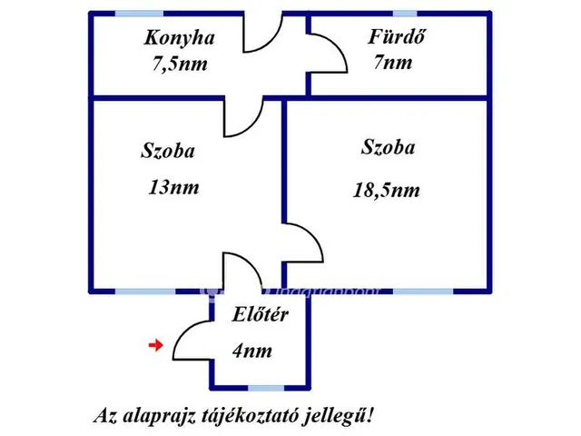 Eladó ház Gyula 50 nm