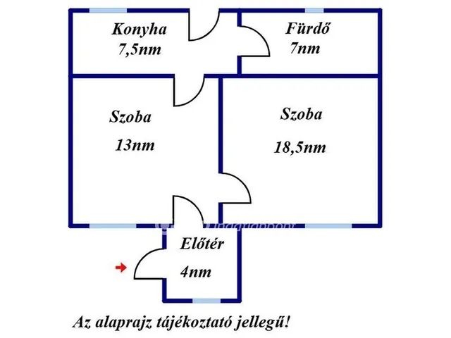 Eladó ház Gyula 50 nm