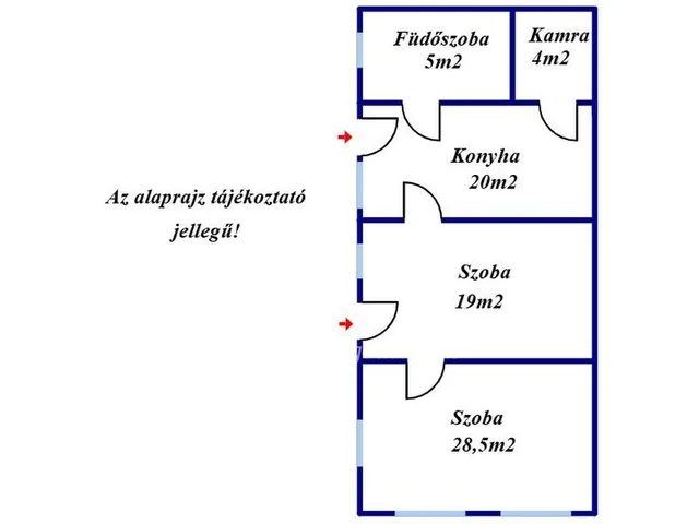 Eladó ház Mezőberény 76 nm