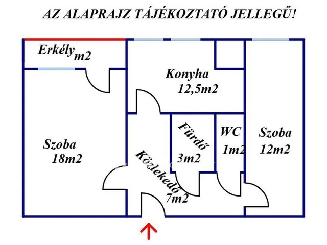 Eladó lakás Gyula 56 nm