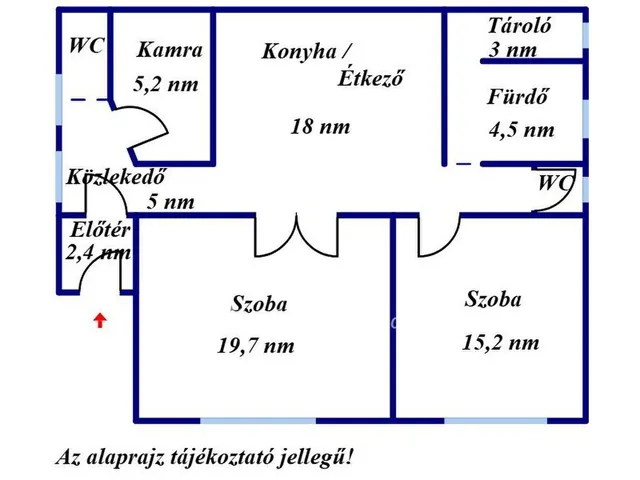 Eladó ház Füzesgyarmat 77 nm