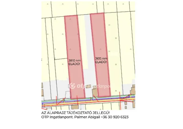 Eladó telek Orosháza, Szentetornya 7425 nm