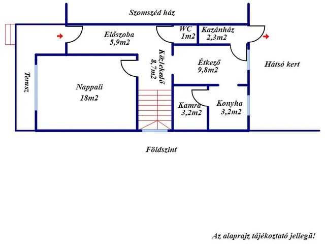 Eladó ház Békéscsaba 108 nm