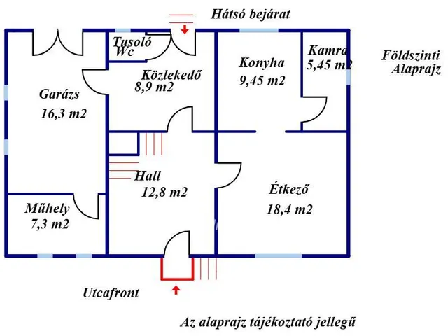 Eladó ház Murony 145 nm