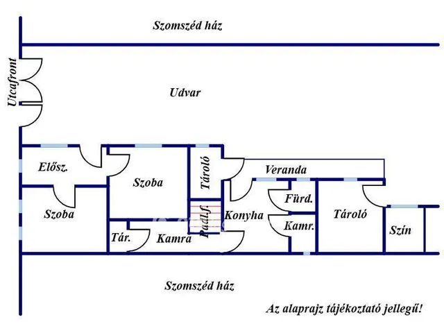 Eladó ház Almáskamarás 70 nm
