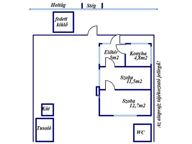 Eladó üdülő és hétvégi ház Gyomaendrőd 35 nm