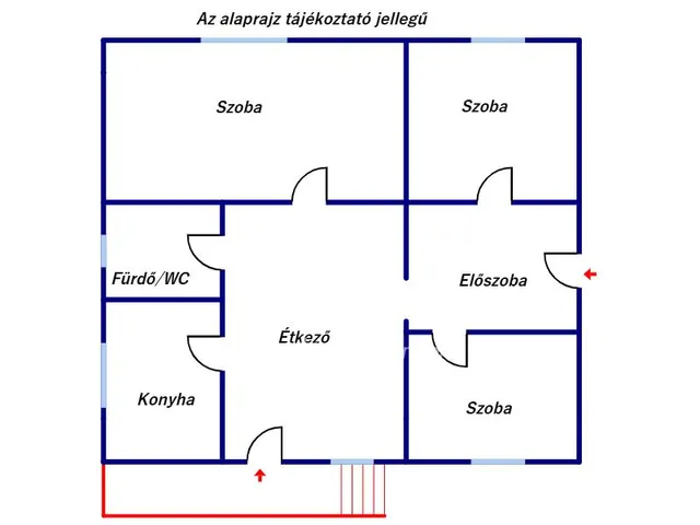 Eladó ház Tompa 78 nm