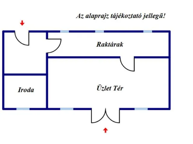 Eladó kereskedelmi és ipari ingatlan Fábiánsebestyén 85 nm