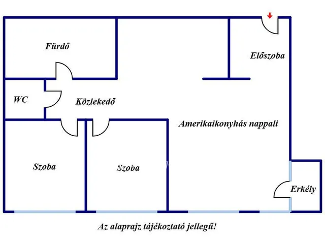 Kiadó lakás Szeged 57 nm