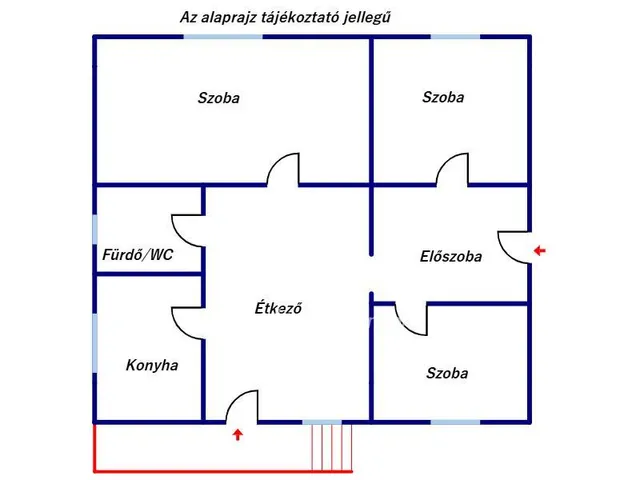 Eladó ház Tompa 78 nm