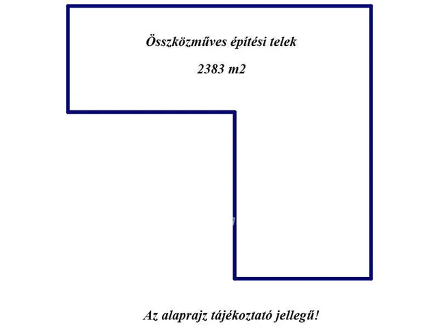 Eladó telek Szeged 2513 nm