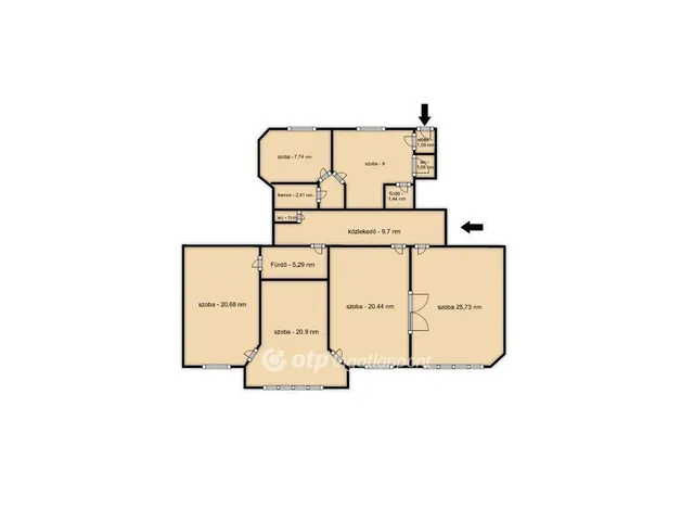 Eladó lakás Budapest VII. kerület 129 nm