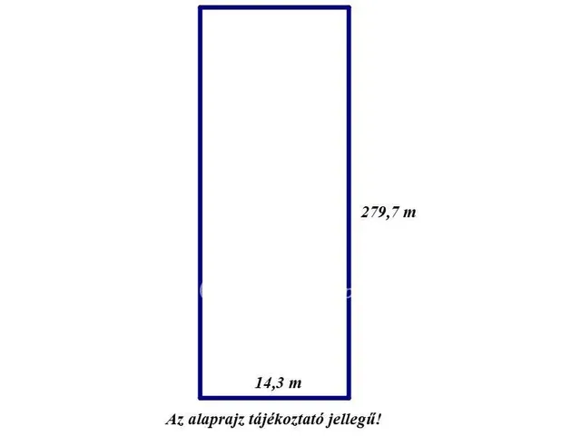 Eladó telek Szeged 4000 nm