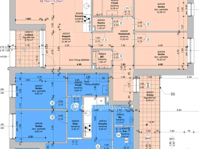 Eladó lakás Szeged 75 nm