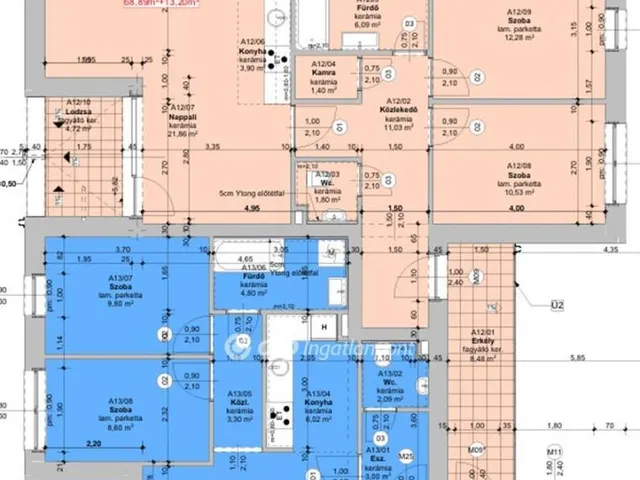 Eladó lakás Szeged 75 nm