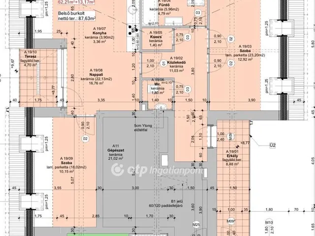 Eladó lakás Szeged 68 nm