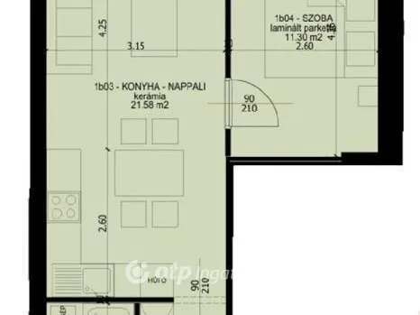 Eladó lakás Szeged 42 nm