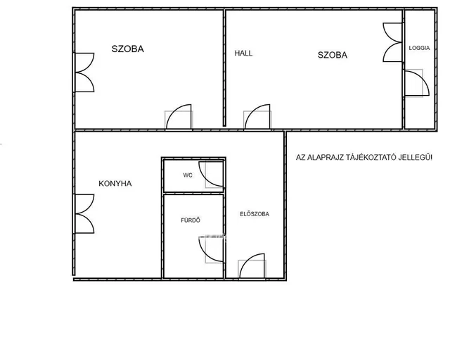 Eladó lakás Szeged 55 nm
