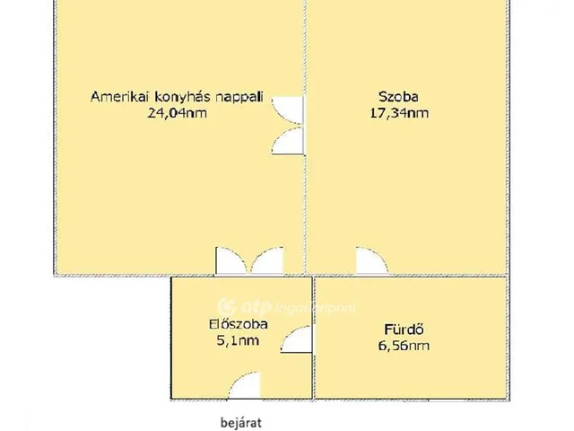 Eladó lakás Budapest VII. kerület 53 nm