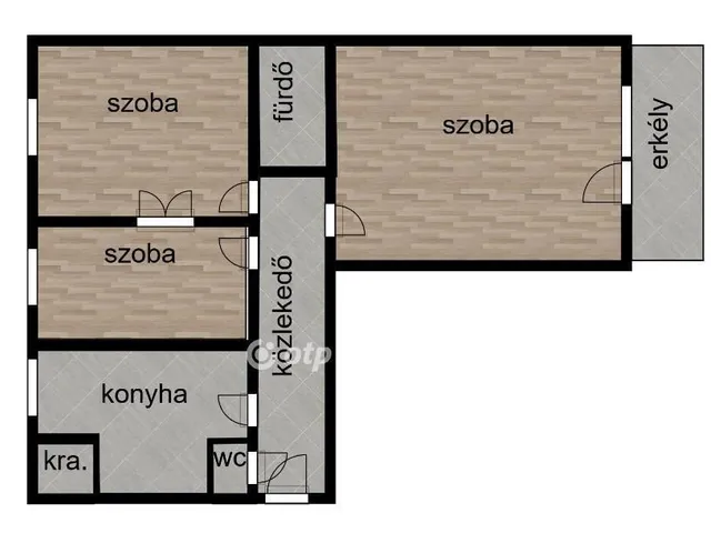 Eladó lakás Orosháza 59 nm
