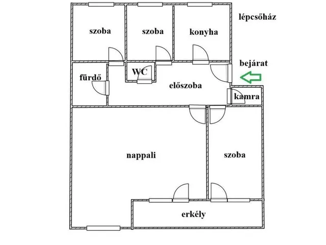 Eladó lakás Szeged 106 nm