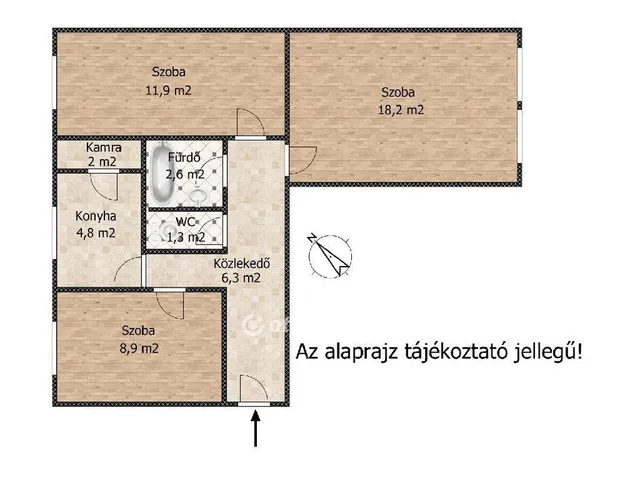 Eladó lakás Szeged 60 nm