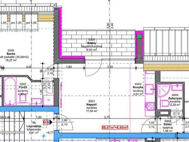 Eladó lakás Szeged 61 nm