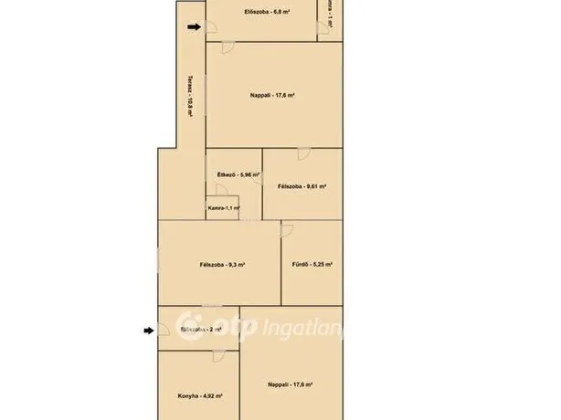 Eladó ház Budapest XV. kerület 86 nm