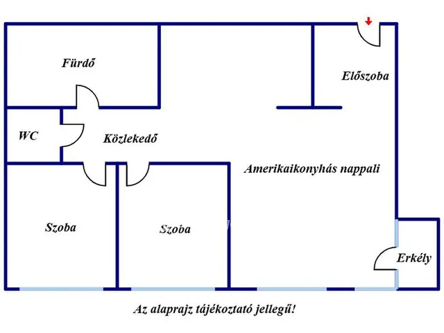 Kiadó lakás Szeged 57 nm