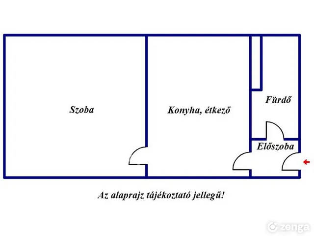 Eladó lakás Szeged 41 nm