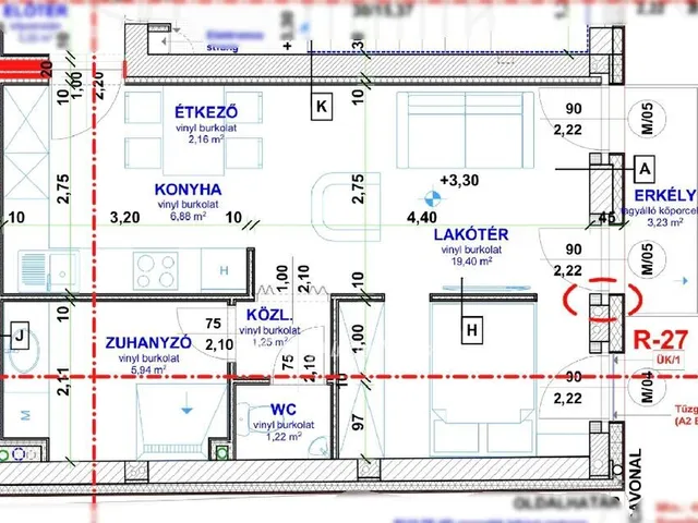 Eladó lakás Szeged 40 nm