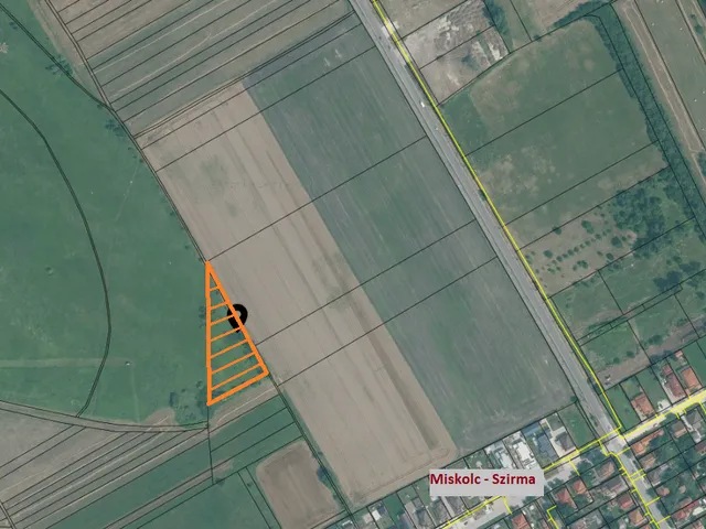 Eladó mezőgazdasági ingatlan Miskolc, Szirma 3481 nm