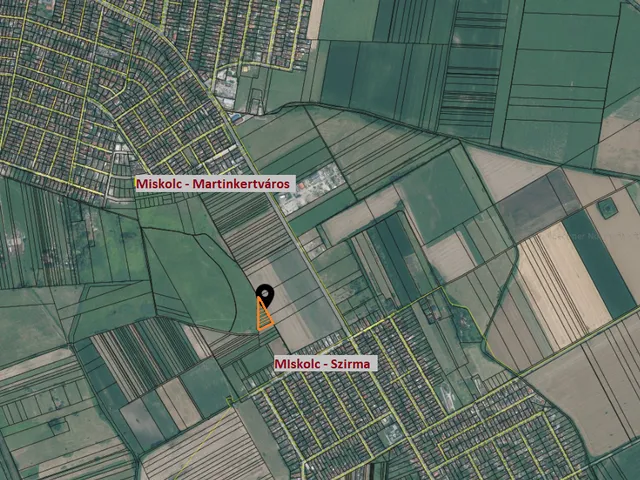 Eladó mezőgazdasági ingatlan Miskolc, Szirma 3481 nm