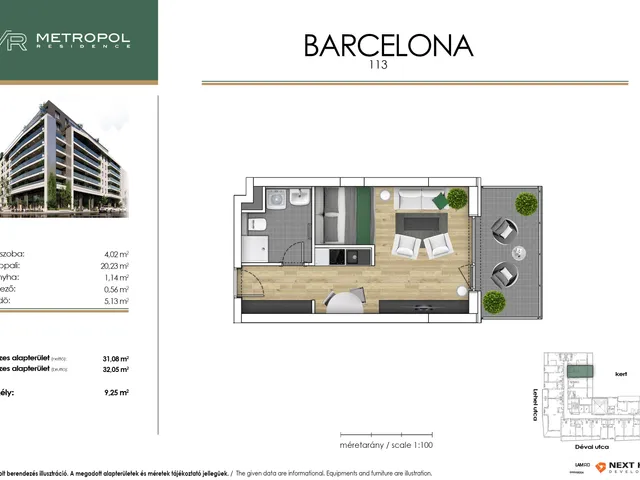 Eladó lakás Budapest XIII. kerület, Lőportárdűlő 32 nm